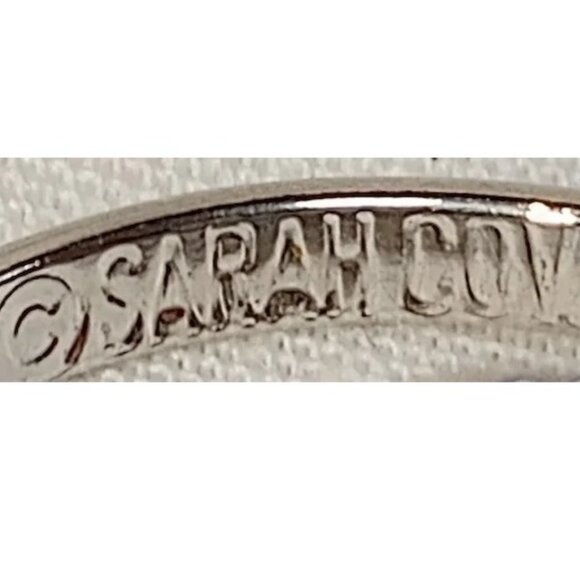 1972 Vintage June Sarah Coventry Love Story Ring Adjustable Size - Picture 8 of 10